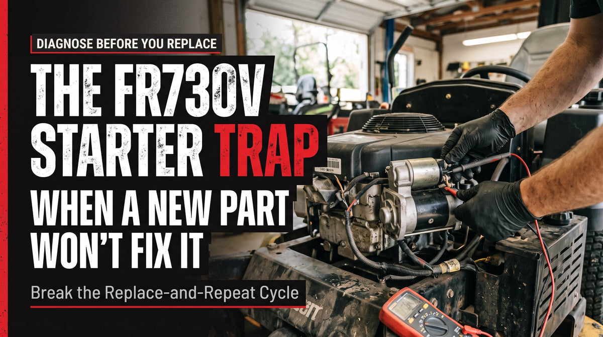 The FR730V Starter Paradox: Why a New Part Rarely Fixes a Broken System
