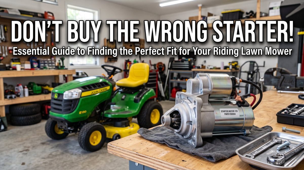 Kohler 7000 Starter: Identify the Right Part Before You Buy