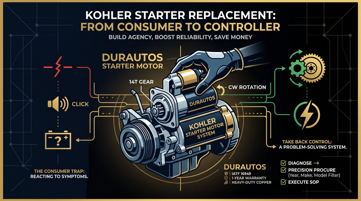Kohler 7000 Series Starter Replacement: Take Back Control