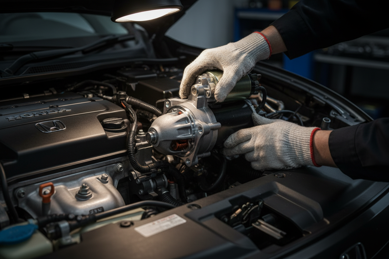 Honda starter replacement