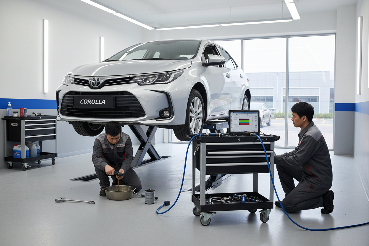 Toyota Corolla Starter Motor Replacement Guide