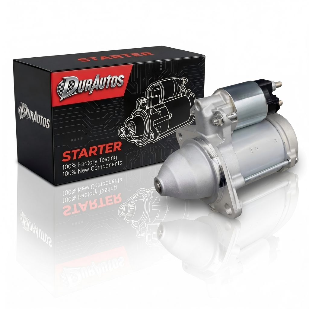 Durautos 17922 New Starter Motor Replacement for 2006-2016 BMW 128i 328i 528i xdrive 328xi 325i 325xi 330i 330xi 335i 525i 528xi 530i 530xi 535i X1 X3 X5 X6 Z4 3.0 2.5 2.0 L6 Engine OE#: 12417521116