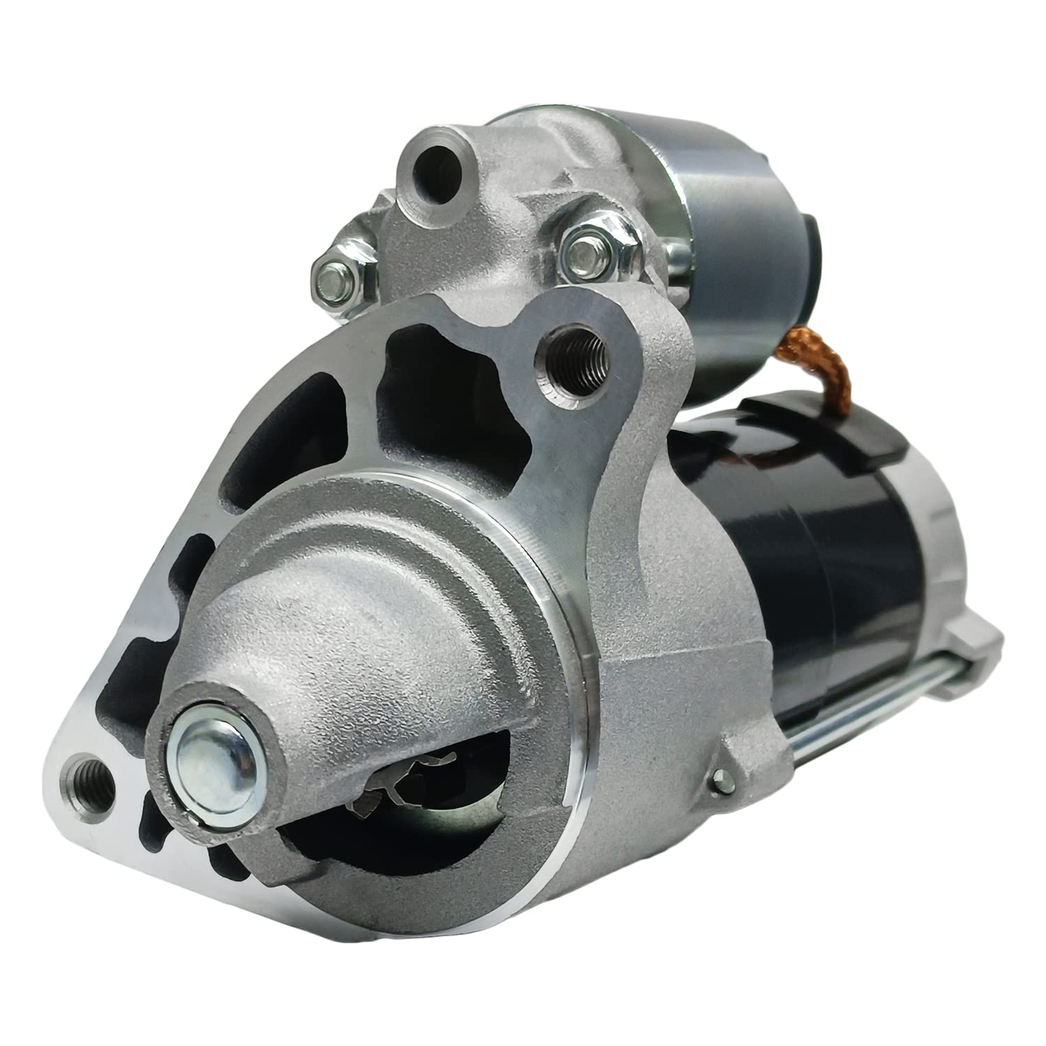 Durautos 17950 New Starter Motor Replacement for 2006-2013 Dodge Ram 1500 3.7L 4.7L 06-11 Dakota 06-09 Durango 3.7, 06-08 Mitsubishi Raider V6 V8 OE#: 04801256AA 428000-3050 SND0549 410-52233