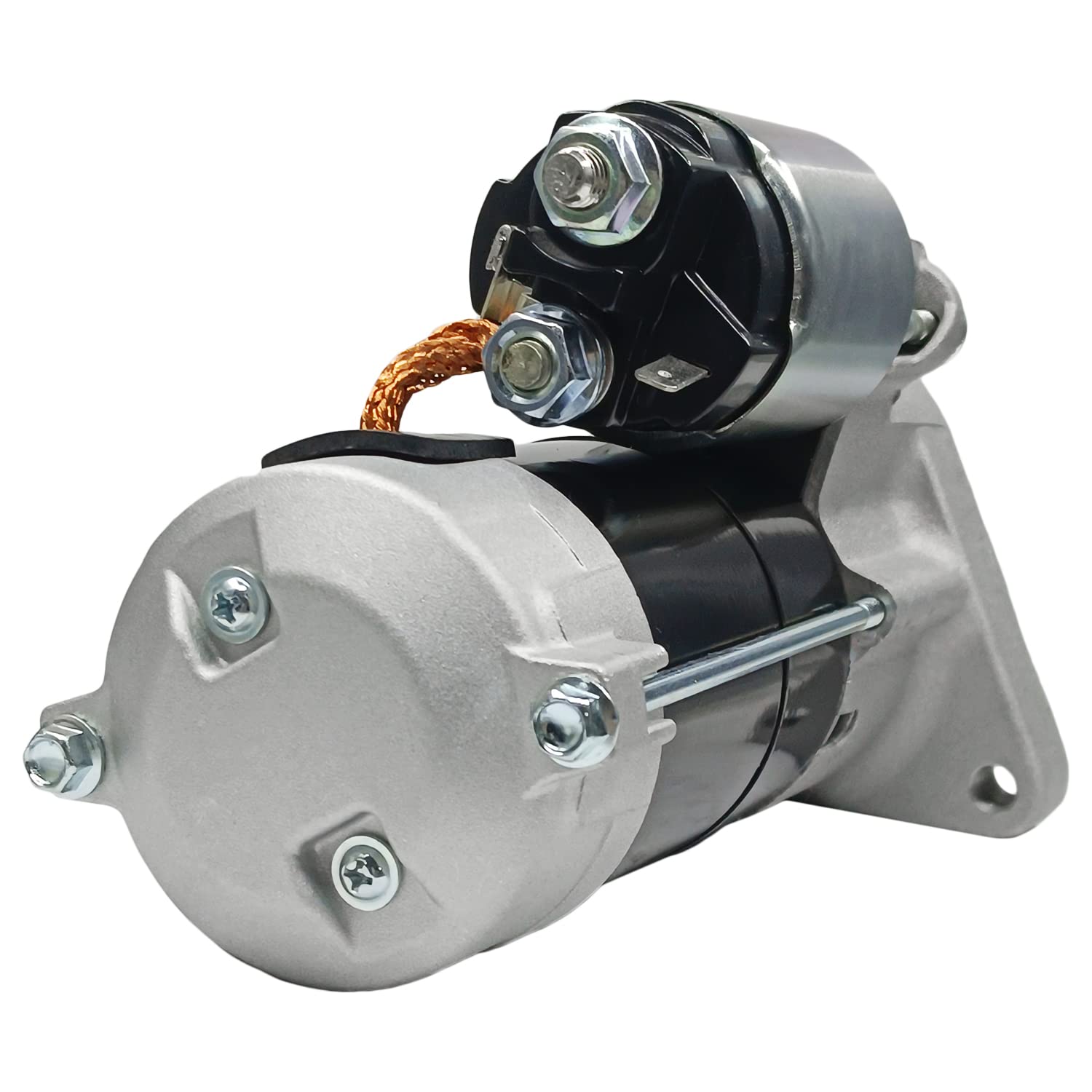 Durautos 17950 New Starter Motor Replacement for 2006-2013 Dodge Ram 1500 3.7L 4.7L 06-11 Dakota 06-09 Durango 3.7, 06-08 Mitsubishi Raider V6 V8 OE#: 04801256AA 428000-3050 SND0549 410-52233