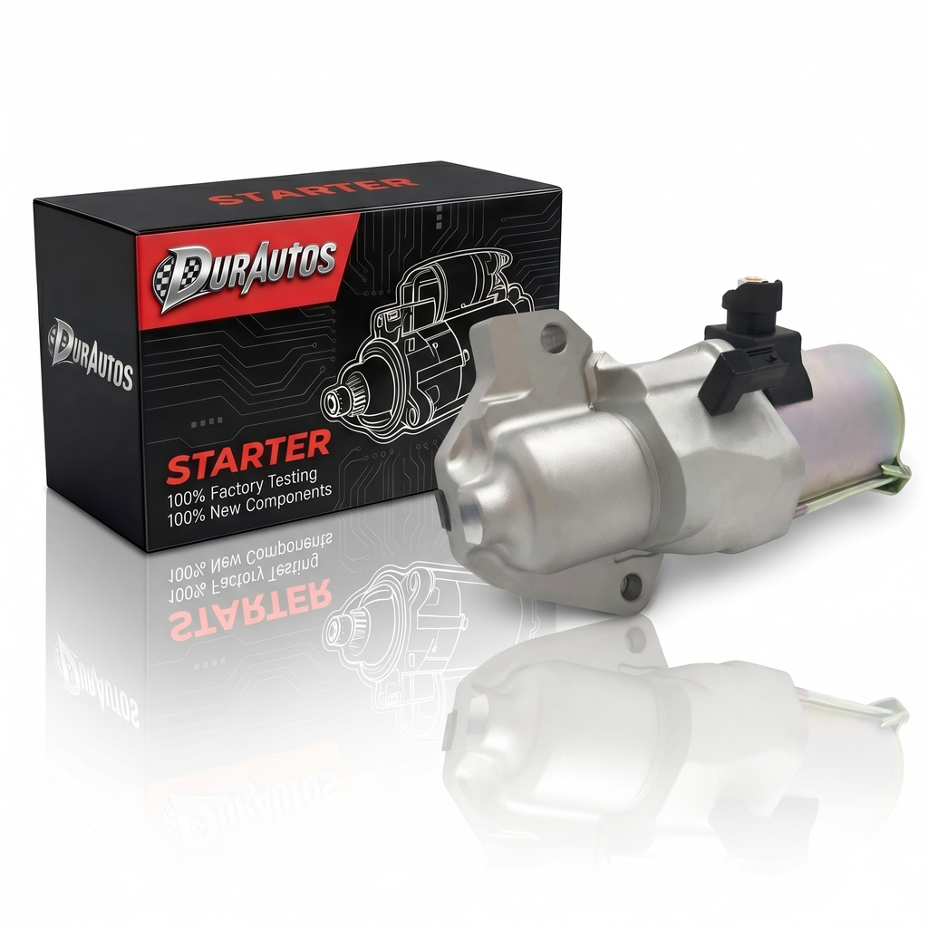 Durautos 19252 New Starter Motor Replacement for Honda Accord 3.5L 2013-2017 Crosstour 3.5L 2013-2015, Acura RLX 3.5L 2014-2017 V6 Engine OE#: 31200-5G0-A02, 31200-5G0-A04, SM74011