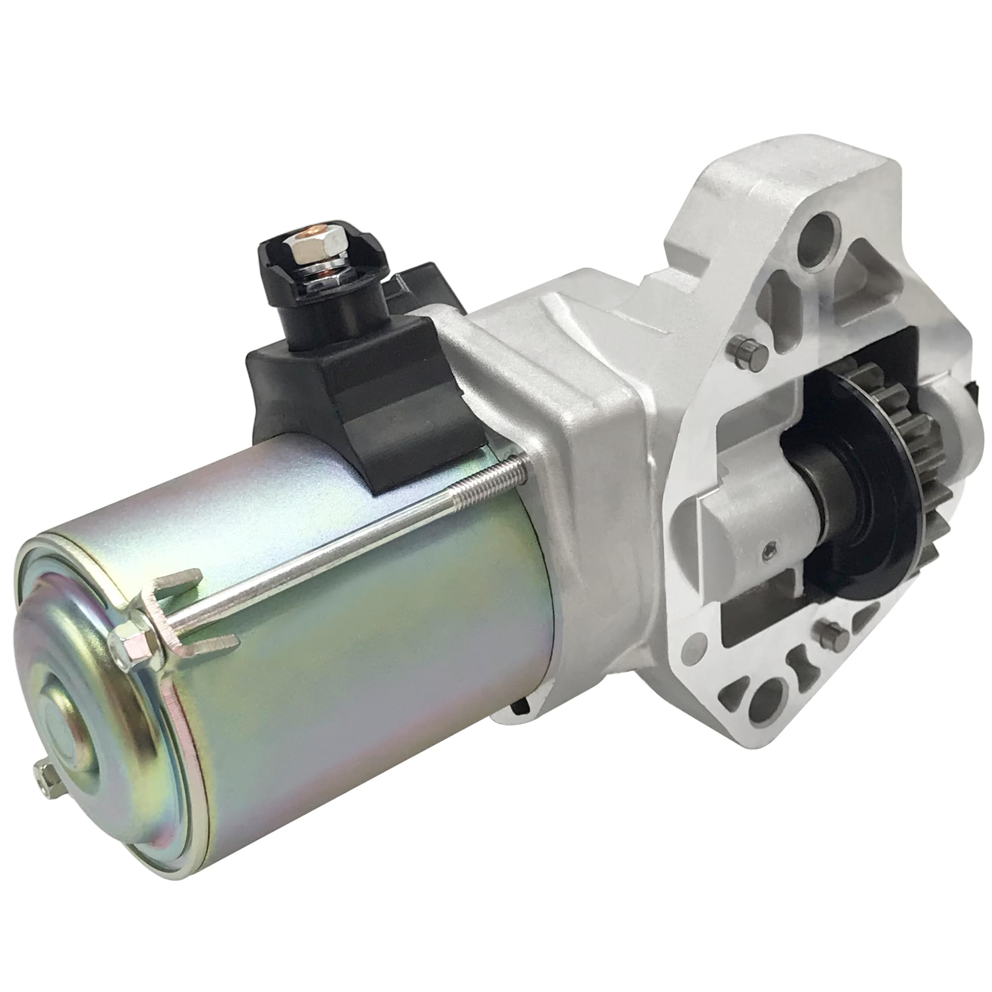 Durautos 19252 New Starter Motor Replacement for Honda Accord 3.5L 2013-2017 Crosstour 3.5L 2013-2015, Acura RLX 3.5L 2014-2017 V6 Engine OE#: 31200-5G0-A02, 31200-5G0-A04, SM74011