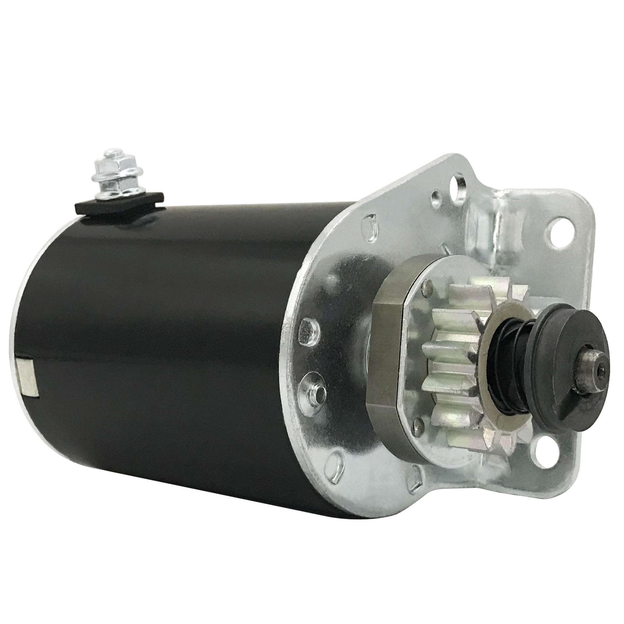 Durautos 5777 Steel Gear Starter Motor Replacement for Briggs & Stratton 593934 693551 Craftsman John Deere L100 D105 Cub Cadet LT1018 14.5 17 17.5 18 18.5 19 HP TORO New Holland LG693551 33R777 33R877