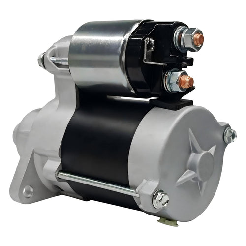 18404 New Starter Motor Replacement for John Deere Gator 4x2 TS CX CS Kawasaki FE250D FE290D FE350D FE400D Gas Engine OE#: 21163-2089, DAW26844, AW26844, SND0132, 41052062