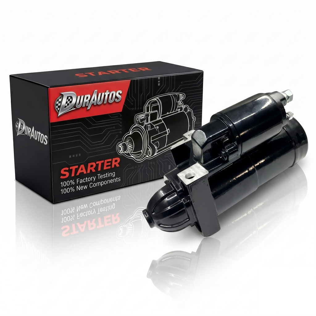 Durautos SAE J1171 New Coated Starter Motor Replacement for 96-07 4.3 5.0 5.7 7.4 8.1L Mercruiser, Volvo Penta, Mercury Marine V6 V8 Engines OE#: 50-863007A1 863007A1 9000821 9000762 3860566 M59601